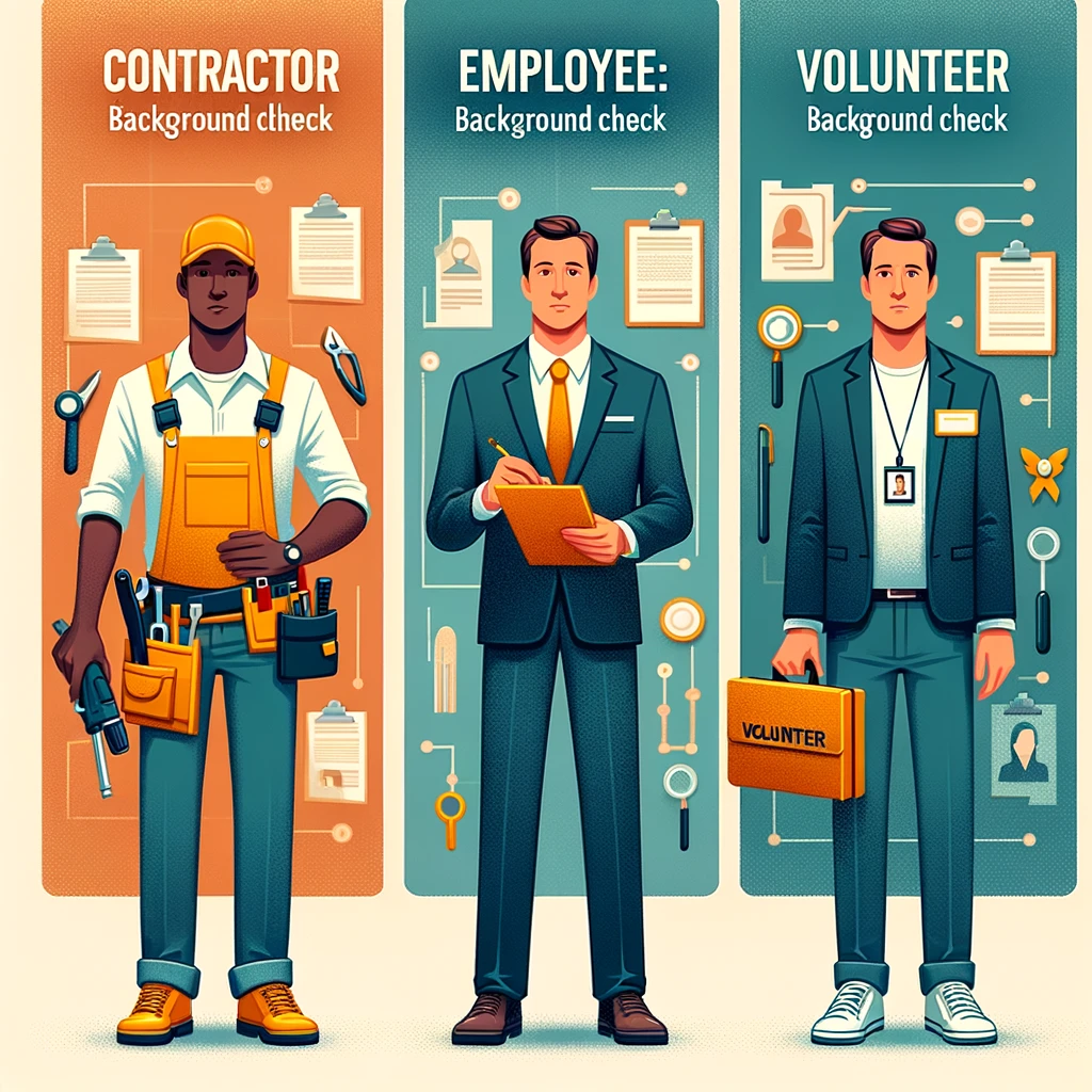 Contractor vs. Employee vs. Volunteers: Background Check Legalities